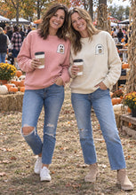 Load image into Gallery viewer, Boo, but First Coffee Sweatshirt

