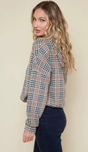 Load image into Gallery viewer, Plaid for You Plush Hoodie

