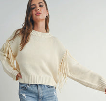 Load image into Gallery viewer, Gone Country Tassel Fringe Sweater
