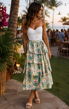 Load image into Gallery viewer, Welcome to the Lūʻau Layered Skirt
