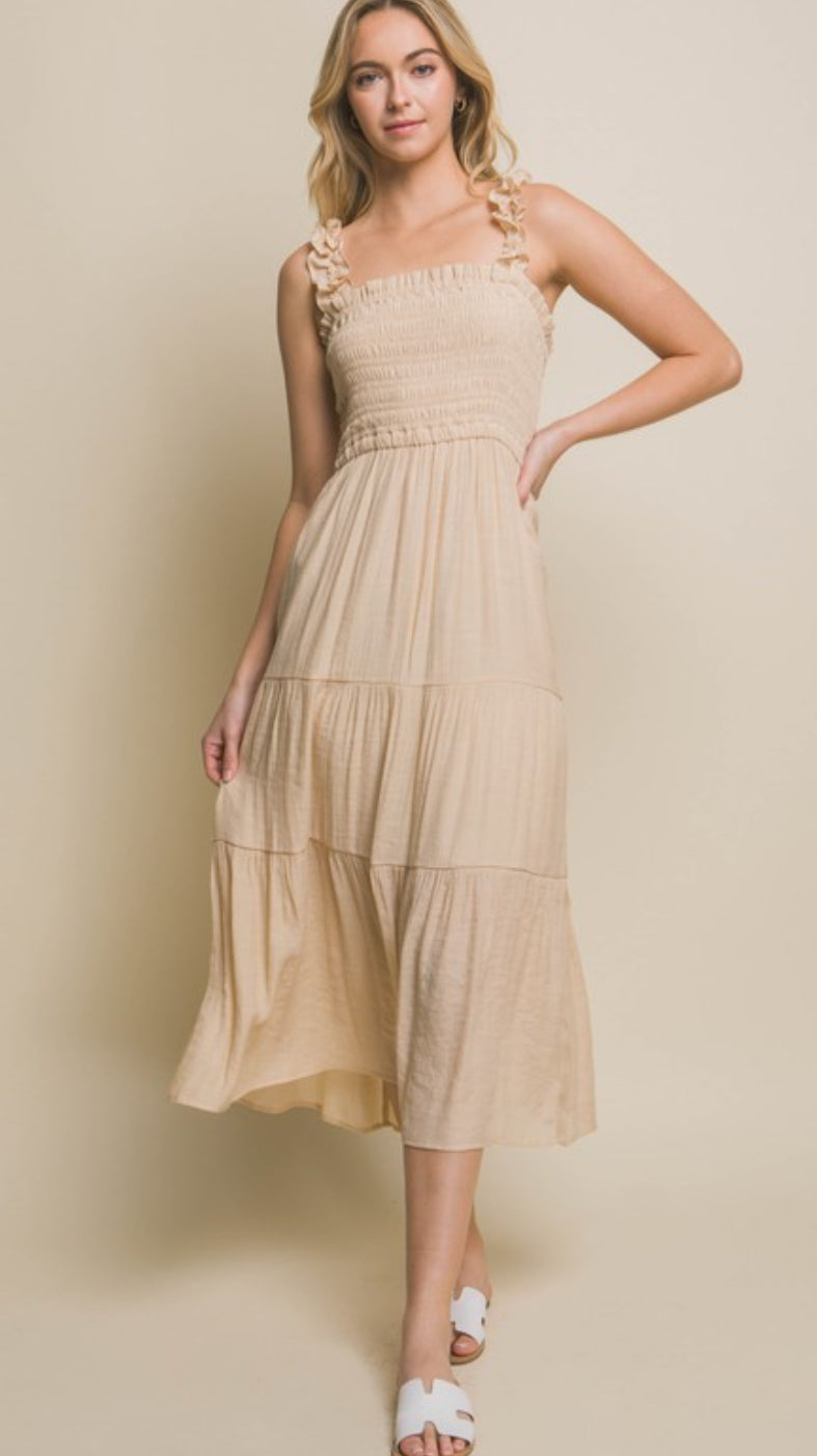 Champagne Coast Dress L
