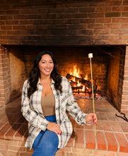 Load image into Gallery viewer, Meet me Fireside Flannel Button Down

