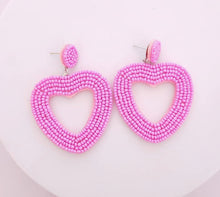 Load image into Gallery viewer, Open Your Heart Earrings (4 colors available)
