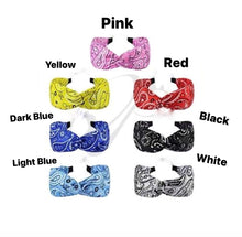 Load image into Gallery viewer, Miss Americana Bandana Twisted Headband (7 colors)
