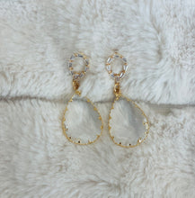 Load image into Gallery viewer, Sparkle in Your Eye Teardrop CZ Earrings (2 sizes)

