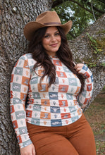 Load image into Gallery viewer, Horn to be Wild Mesh Top (XL-3X Curvy)
