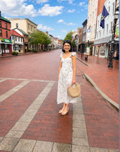 Load image into Gallery viewer, The Garden Muse Maxi Dress (Blue or Pink)
