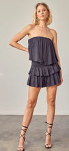 Load image into Gallery viewer, Heartbreaker Ruffle Romper Dress
