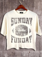 Load image into Gallery viewer, Sunday Funday Vintage Fade Oversized Box Tee (Bestseller Restocked!)

