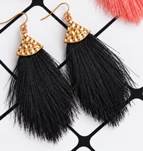 Load image into Gallery viewer, Sassy Tassel Fringe Earrings (8 colors)

