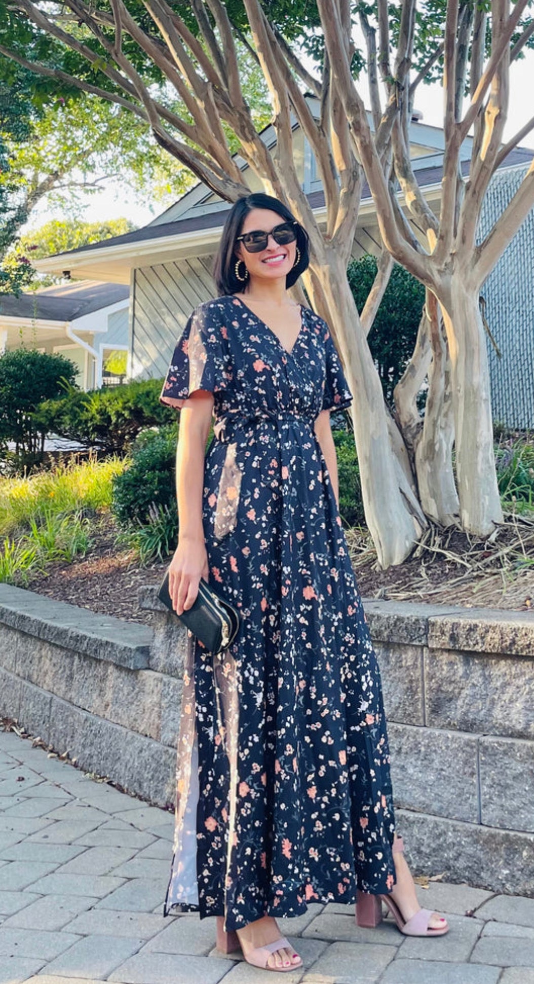 Falling in Love Floral Maxi Dress