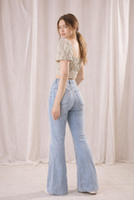 Load image into Gallery viewer, Sweet Pea Eyelet Bustier Crop Top
