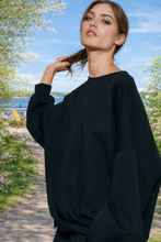 Load image into Gallery viewer, Simply Sweet Oversized Solid Super Soft Scuba Sweatshirt
