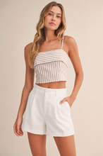 Load image into Gallery viewer, Harbor Stripes Skirt Set
