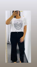 Load image into Gallery viewer, Free Bird Oversized Crop Tee
