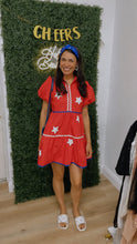 Load image into Gallery viewer, Miss Americana Babydoll Mini Dress
