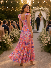 Load image into Gallery viewer, Tropical Love Maxi Dress (2 colors Curvy Collection available)
