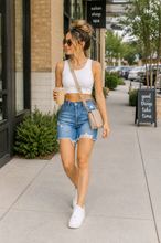 Load image into Gallery viewer, Mid Rise Boyfriend Shorts

