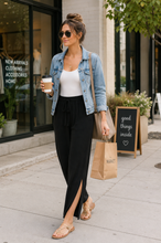 Load image into Gallery viewer, Essential Solid Tulip Pants with Knotted Waist (curvy collection available)
