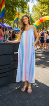 Load image into Gallery viewer, Chasing Rainbows Ombré Maxi Dress
