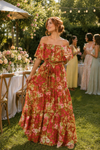 Load image into Gallery viewer, Enchanted Gardens Flounce Maxi Dress (last one s)
