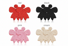 Load image into Gallery viewer, Beautiful Beaded Bow Earrings (4 colors)
