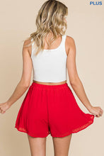 Load image into Gallery viewer, Sweet Cherry Swiss Dot Shorts (Curvy Collection)

