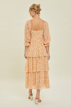 Load image into Gallery viewer, Prairie Chic Ditsy Floral Apricot Buster Dress
