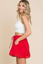 Load image into Gallery viewer, Sweet Cherry Swiss Dot Shorts
