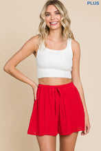 Load image into Gallery viewer, Sweet Cherry Swiss Dot Shorts (Curvy Collection)
