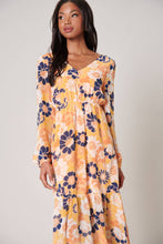 Load image into Gallery viewer, Flower Child Midi Mod Ruffle Dress
