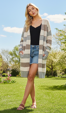 Load image into Gallery viewer, Decadent Draped Striped Cardigan (last one m)
