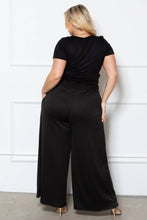 Load image into Gallery viewer, Busy Bee Ribbed Wide Leg Pants (Curvy Collection)
