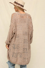 Load image into Gallery viewer, Rustic Boho Brick Slouchy Oversized Cardigan
