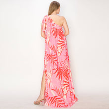 Load image into Gallery viewer, Pink Paradise Palms Maxi Dress
