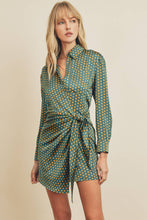 Load image into Gallery viewer, Pretty as a Polka Dot Present Mini Wrap Shirtdress
