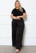 Load image into Gallery viewer, Busy Bee Ribbed Wide Leg Pants (Curvy Collection)
