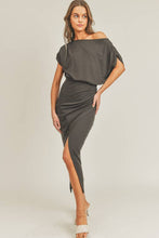 Load image into Gallery viewer, Smoke Show Knit Asymmetrical Dress
