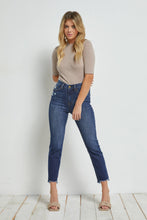 Load image into Gallery viewer, Classic High Rise Straight Crop Jeans
