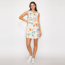 Load image into Gallery viewer, Palm Springs Postcard Shift Dress
