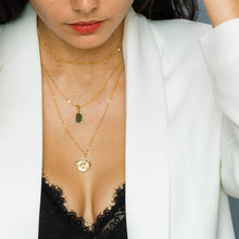 Load image into Gallery viewer, GOLD MEDALLION NECKLACE
