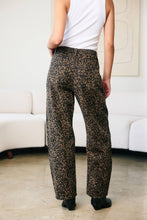 Load image into Gallery viewer, Wild &amp; Free Leopard Print Relaxed Wide Leg Jeans
