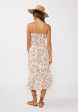 Load image into Gallery viewer, Let’s Sightsee Smocked Convertible Floral Midi Skirt/ Dress
