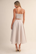 Load image into Gallery viewer, Harbor Stripes Skirt Set
