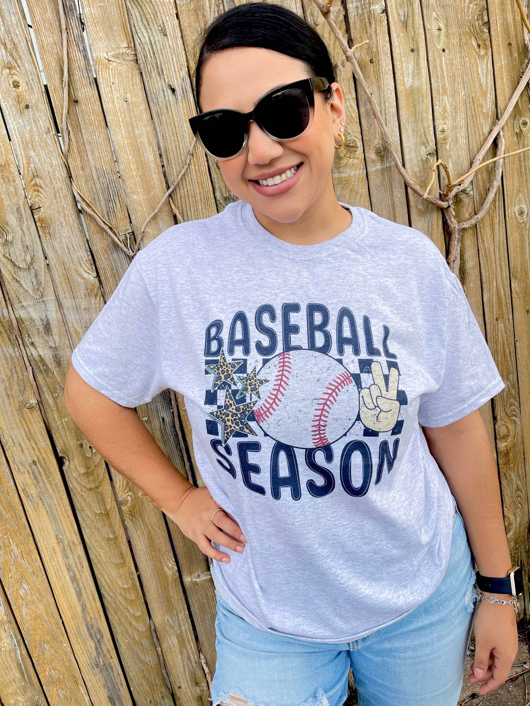 Baseball Season Tee (curvy available)