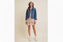 Load image into Gallery viewer, Romantic Ruffles Floral Chiffon Dress (last one M)
