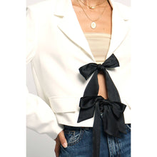 Load image into Gallery viewer, Sweet Ribbons Bow Blazer
