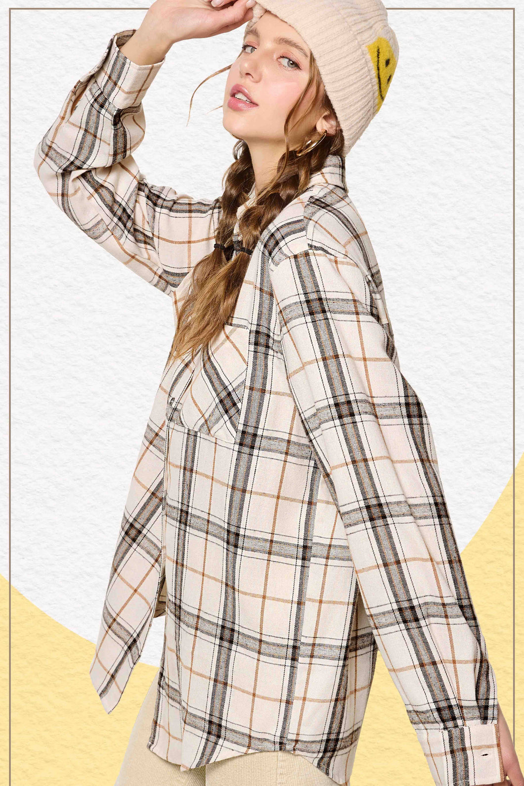 Stone Ridge Flannel Button Down Plaid Shirt