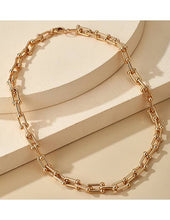 Load image into Gallery viewer, Avra Gold Chain Ball Link Necklace
