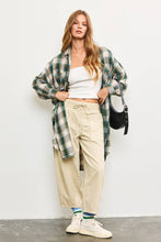Load image into Gallery viewer, Got that Fall Feelin’ Shacket Dress
